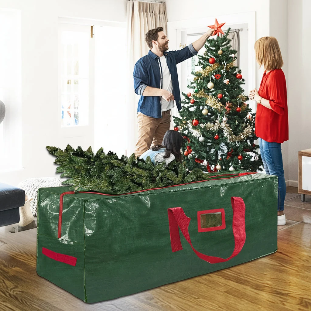 Durable Waterproof Organizer for Holiday Tree Storage - Image 11