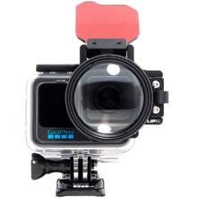 FLIP13 Pro Package with Dive Filters & +15 MacroMate Mini Lens for GoPro