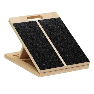 Calf Stretching and Squat Mobility Training Wooden Incline Board