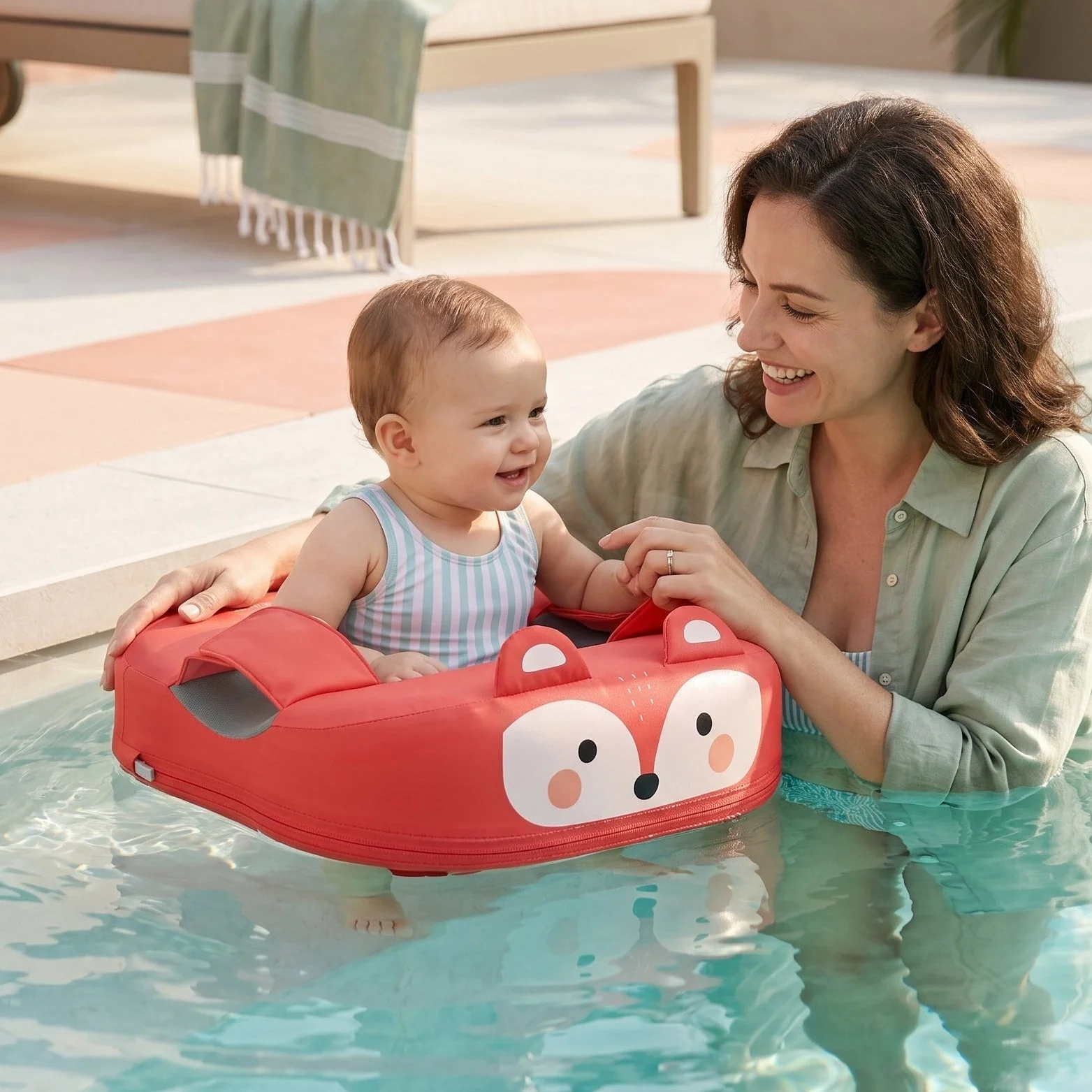 Inflatable Baby Pool Float for Water Fun - Image 4