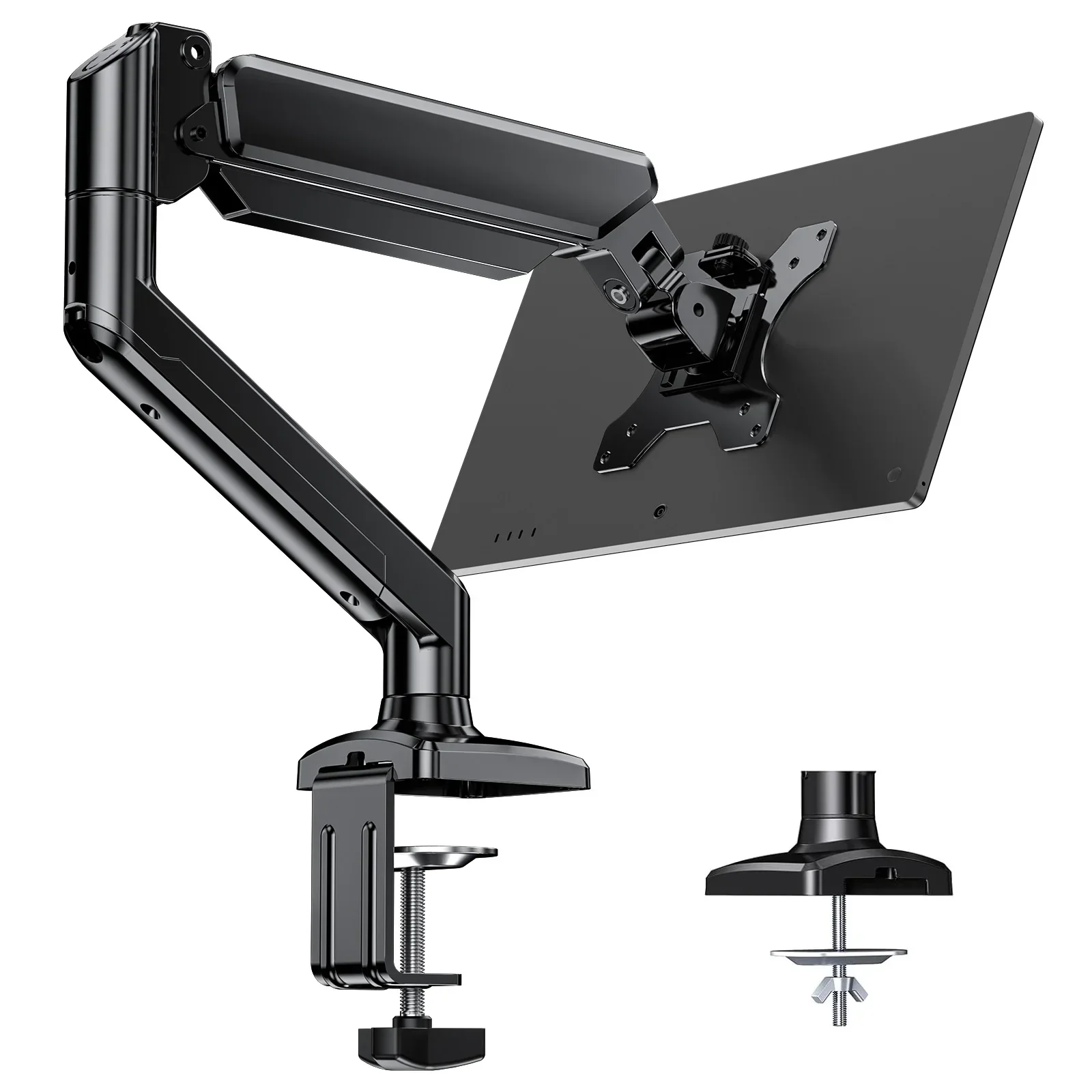 Gas Spring Monitor Arm for Adjustable Screen Positioning