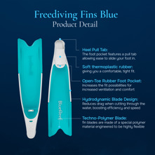 Blue Reef Freediving Fins