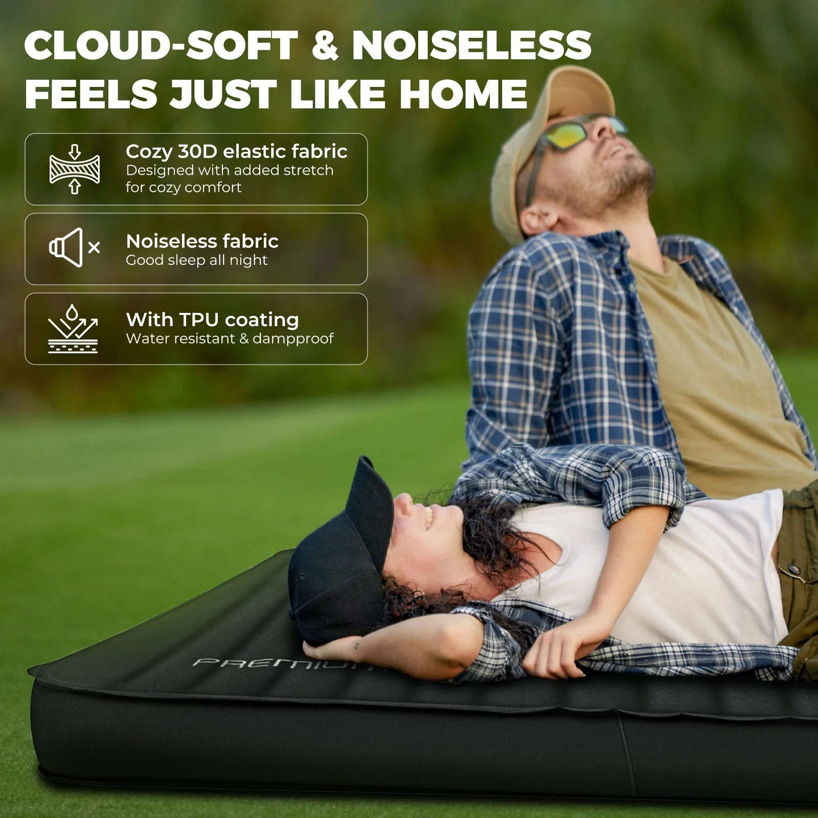 KingCamp PREMIUM Self Inflating Foam Sleeping Pad Double/Single - Image 87