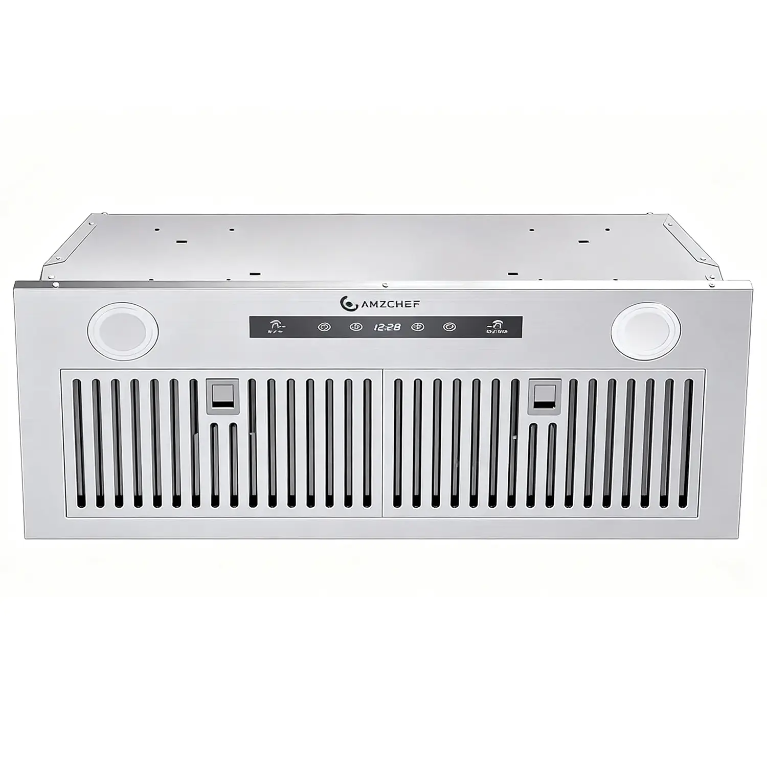AMZCHEF Stainless Steel Range Hood Insert with 3 Speed Exhaust for Kitchen Ventilation | 30 Inch 2
