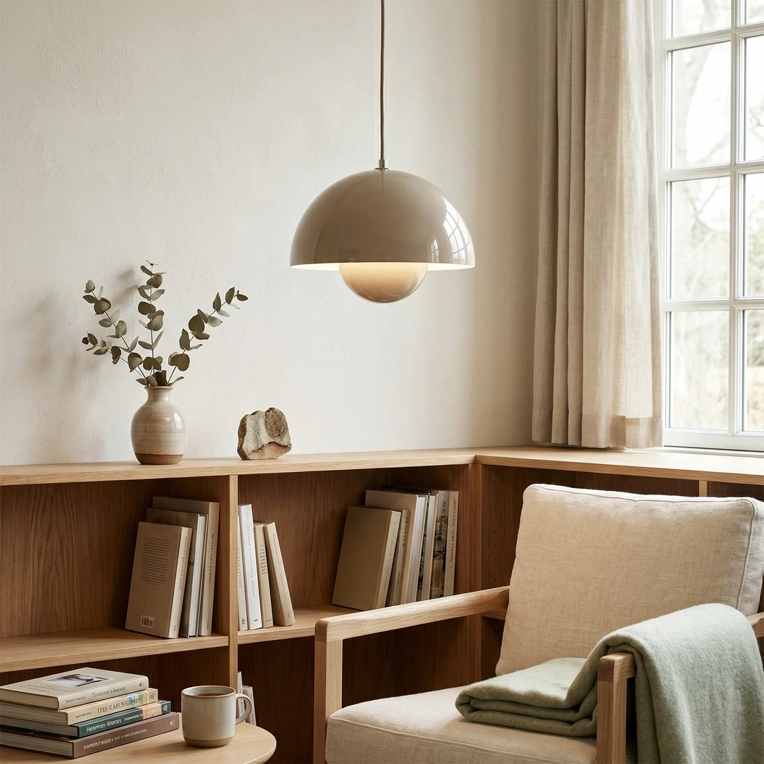 Stylish Pendant Light - Adaptable Mid-Century Inspired Design - Image 6