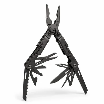 Folding Multi-Tool Needle-Nose Pliers & Wire Cutter 18 Tools