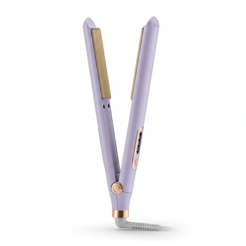 Compact Hair Iron for Straightening