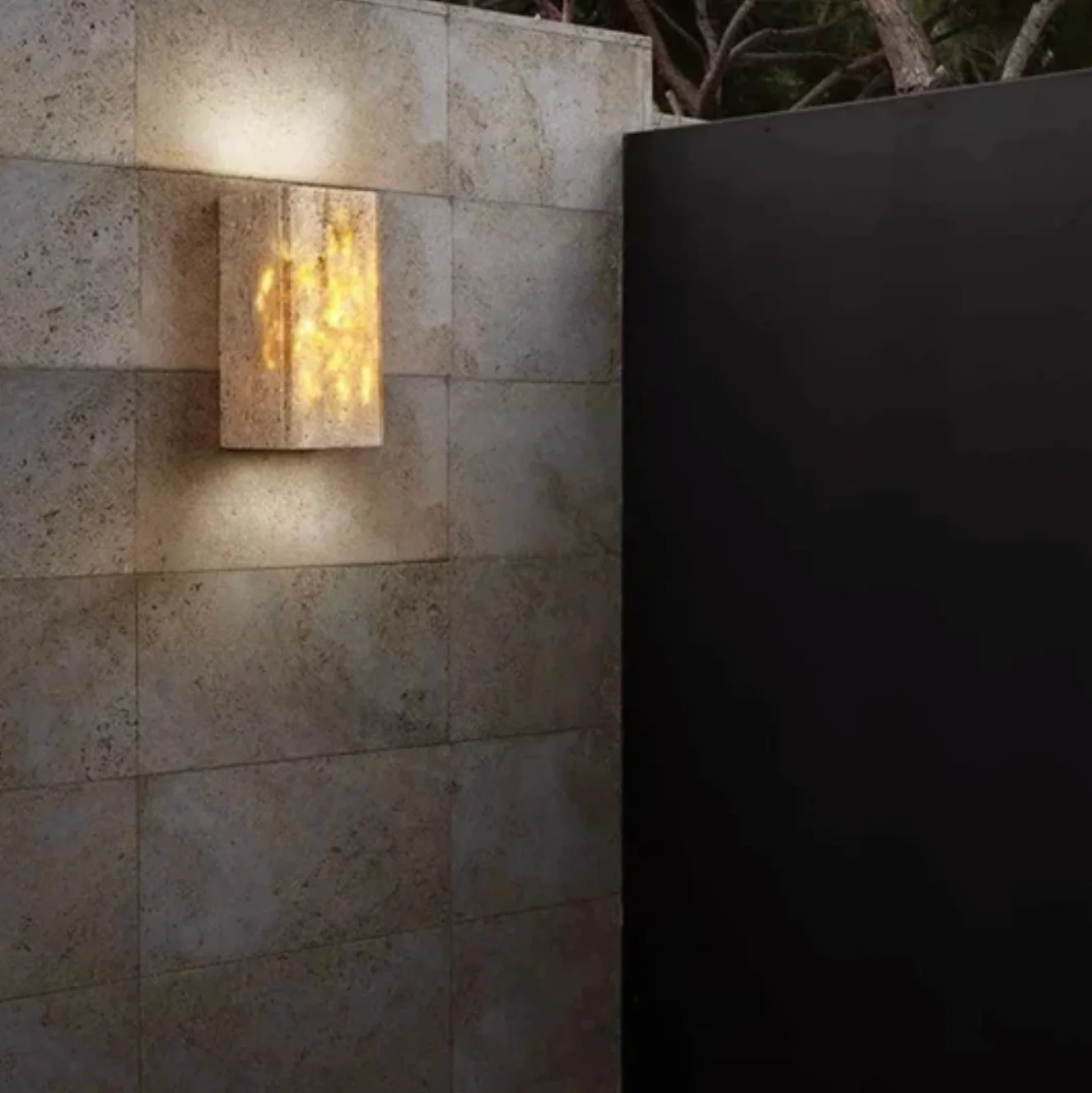 Elegant Stone Wall Light - Unique Natural Accent Fixture - Image 11