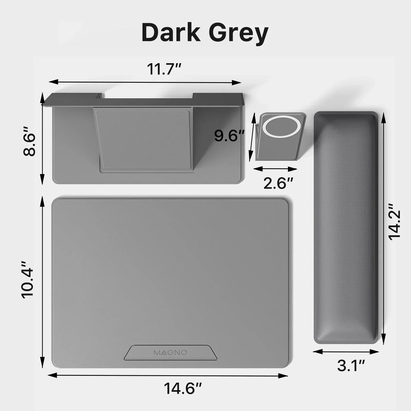 Collapsible Laptop Stand with Magnetic Features