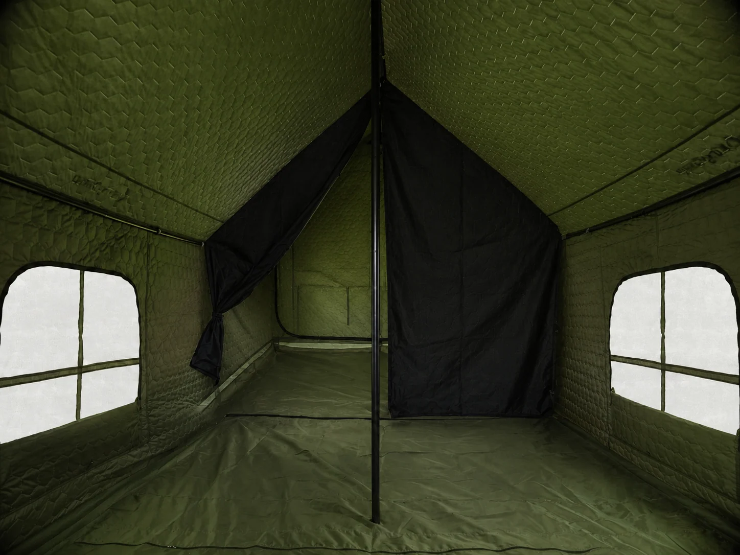 KingCamp Snowhouse 5 Insulated Quilted Cabin Tent with Stove Jack