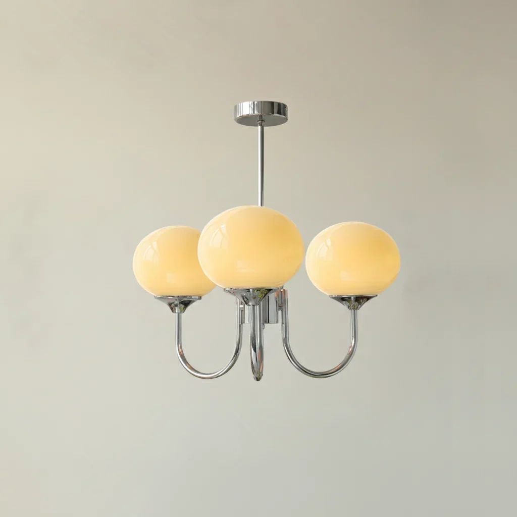 Chic Pastel Pink Ceiling Fixture with Gold Accents - Image 16
