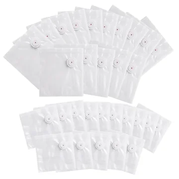30 Count Reusable Food Storage Bags for Vacuum Sealing in Kitchen