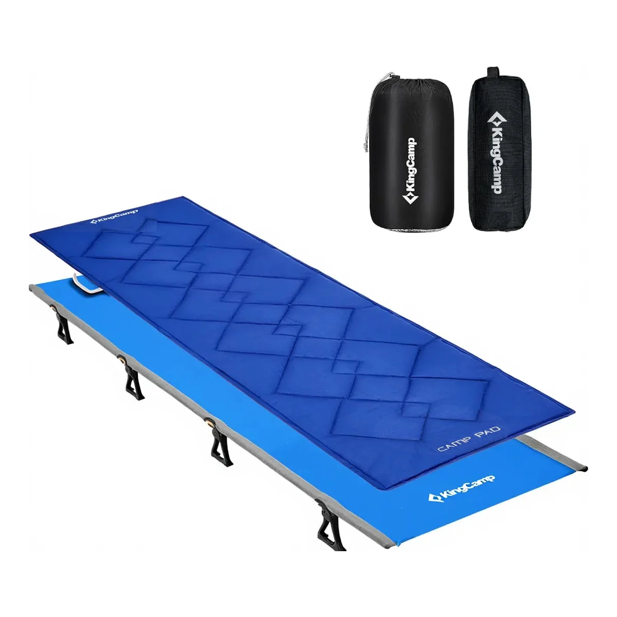 KingCamp Ultralight Camping Cot with Mattress - Image 3