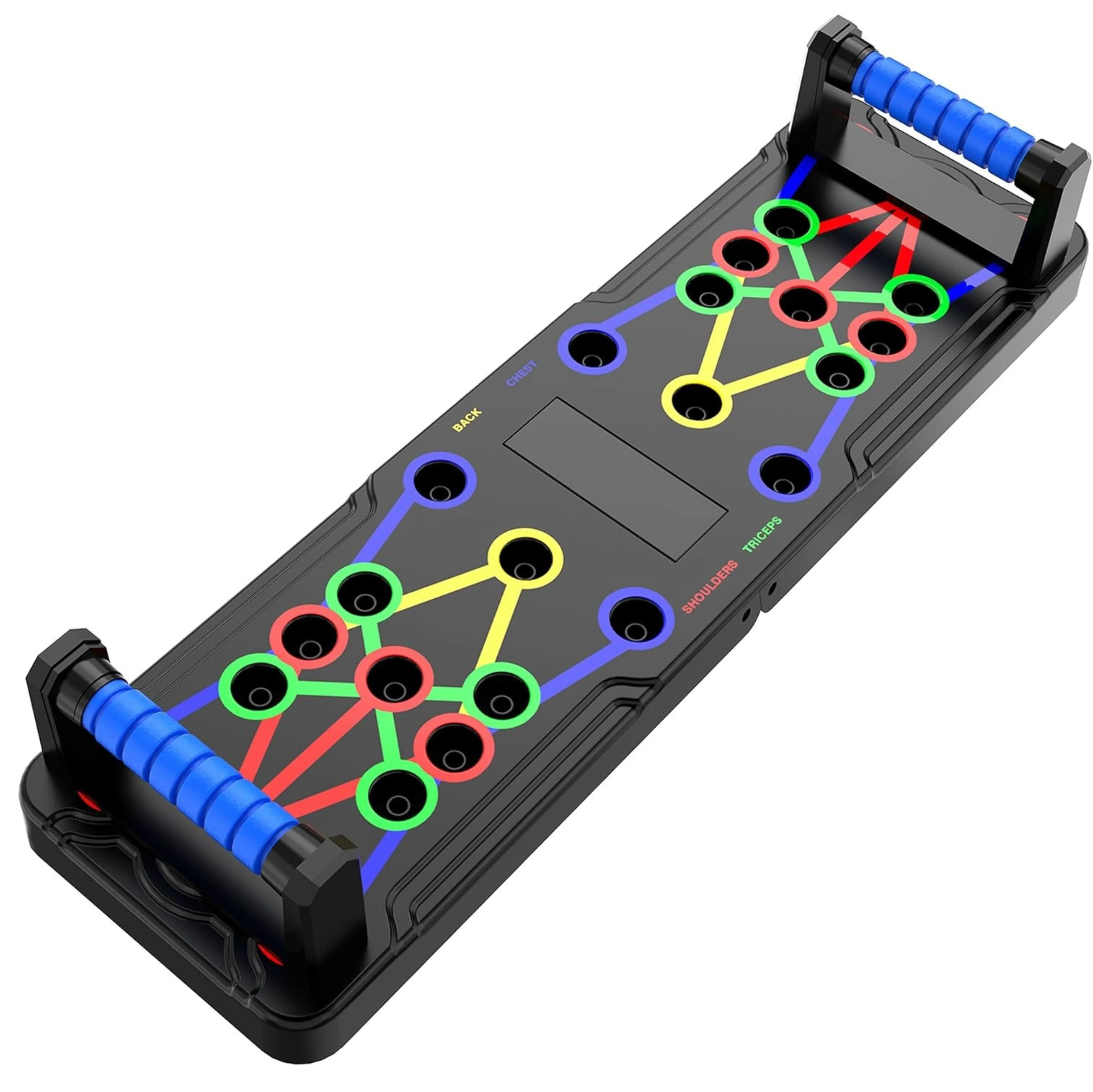 Multi-Angle Home Workout System with Color-Coded Push-Up Board - Image 2