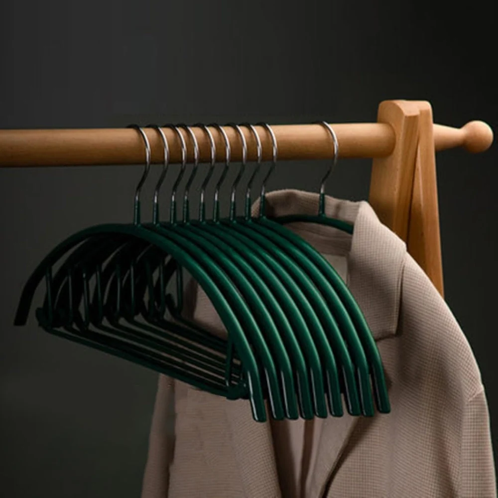 Clothes Hangers Soft-Touch Finish Ergonomic Curve - Image 13