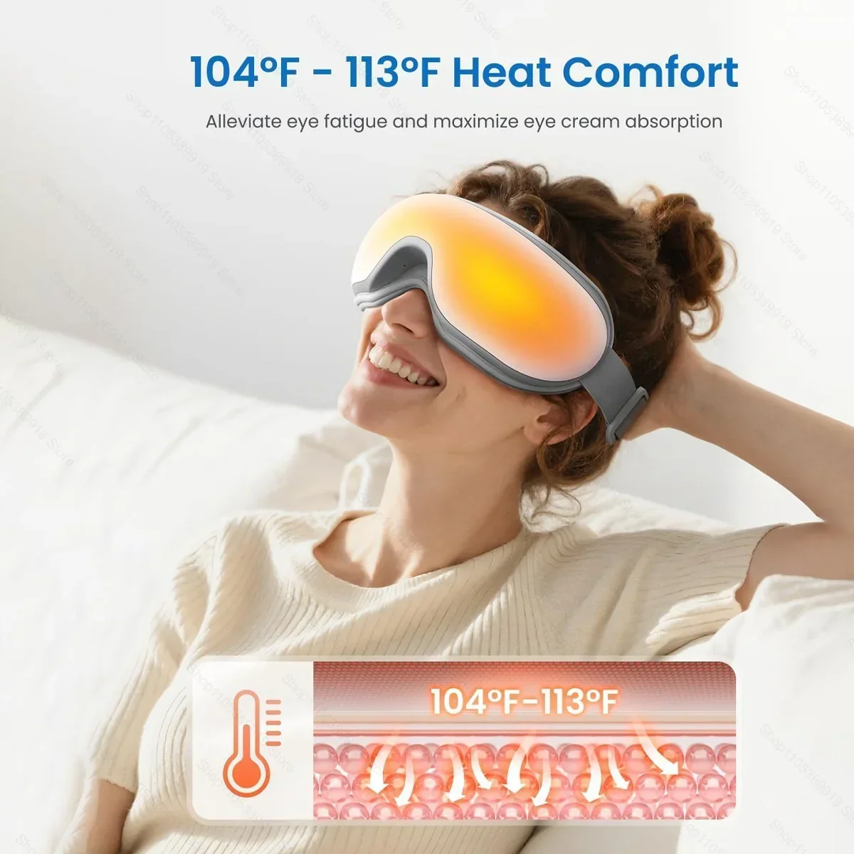 Eye Massager with Heat and Vibration Features - Image 5