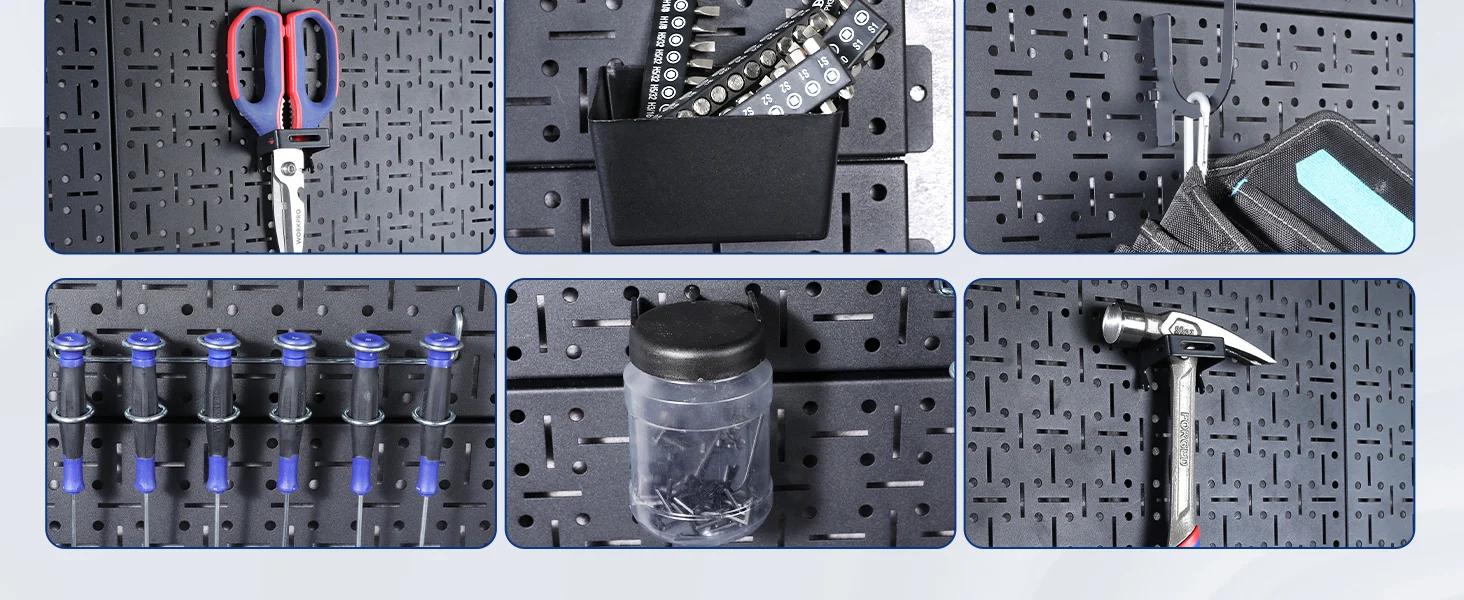 Tool kit innovation with quality tools, secure storage case, and durable bits in a perforated foam tray