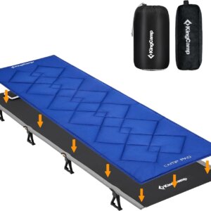 KingCamp Ultralight Camping Cot with Mattress