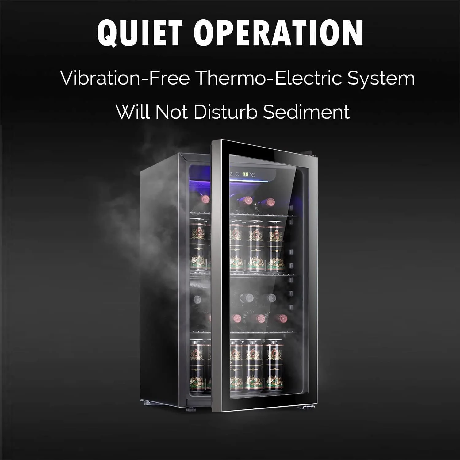 3.2 cu.ft Wine Cooler/Cabinet Beverage Refrigerator W5899H