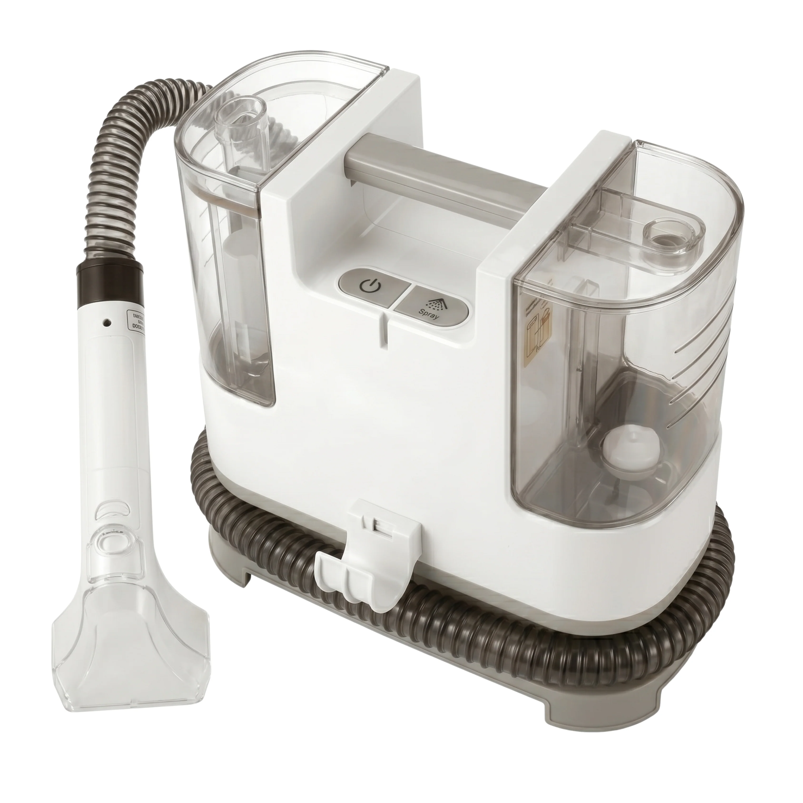 Compact Carpet Cleaning Machine with Dual Water Tank System