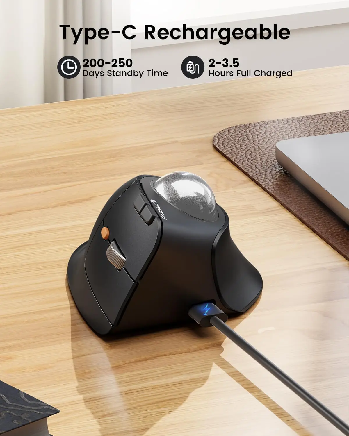 Trackball Mouse EM05 for Precision Control - Image 4