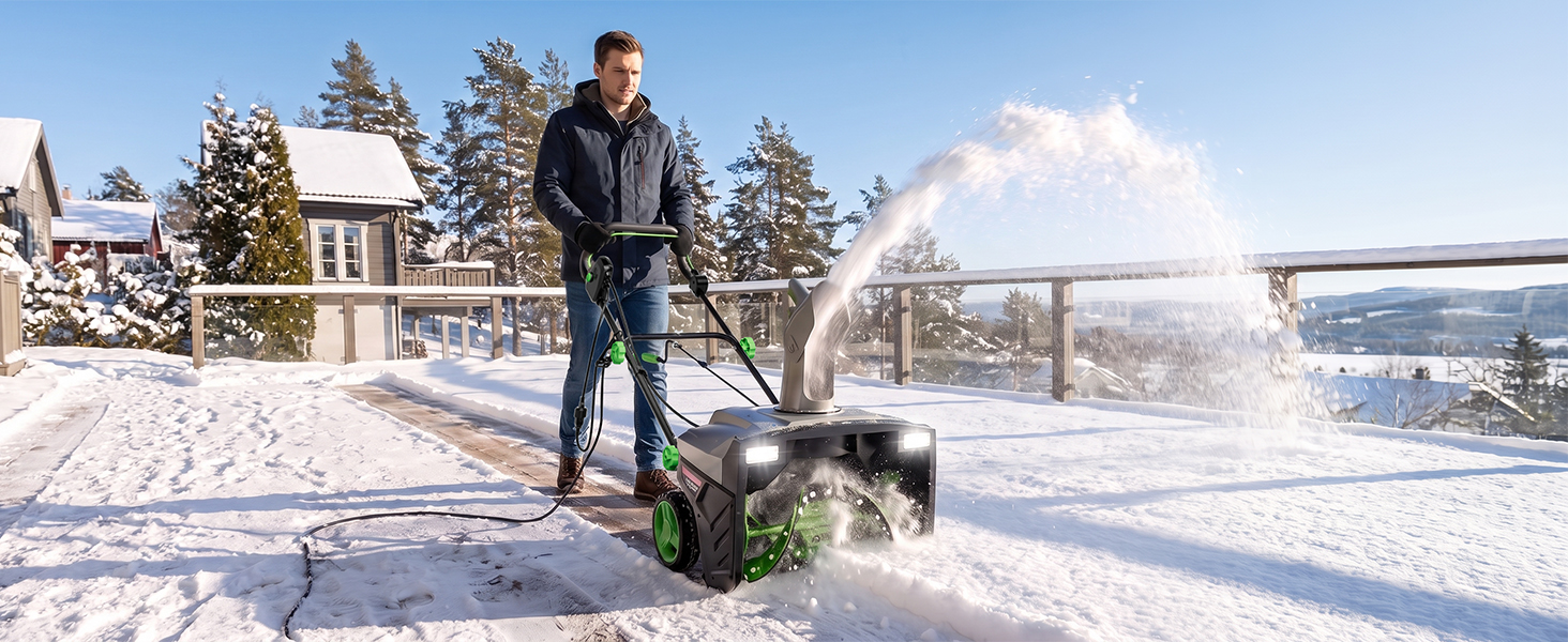 Corded Electric Snow Blower