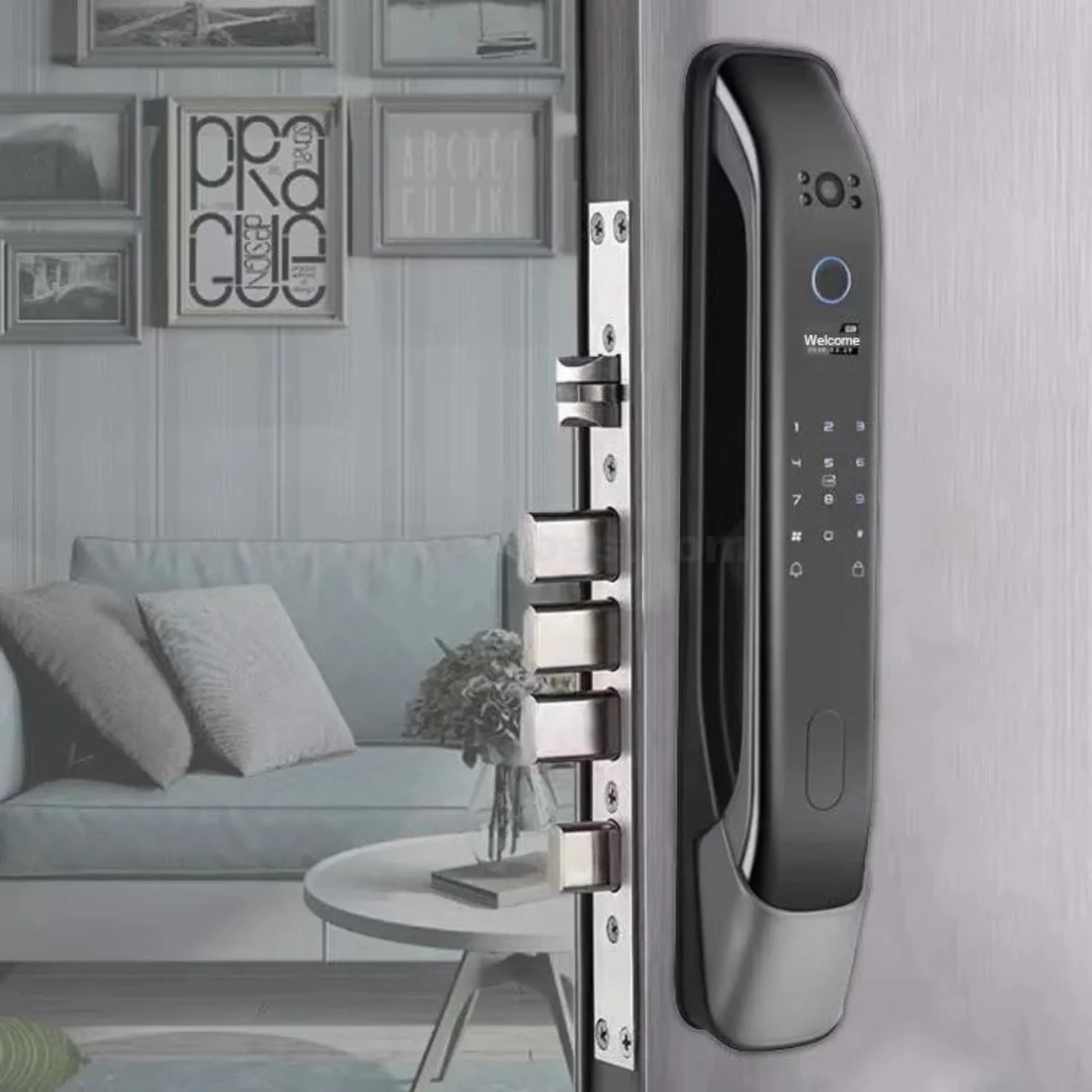 Advanced Biometric Entry Lock with Face Detection Technology