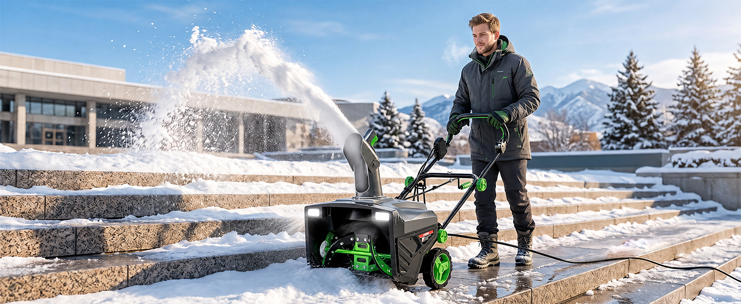 Corded Electric Snow Blower