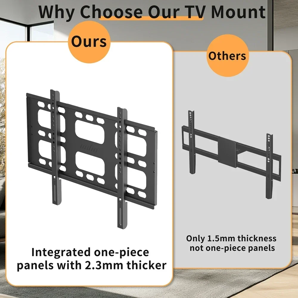 Adjustable Wall Bracket for TVs with Full Motion Capability - Image 12