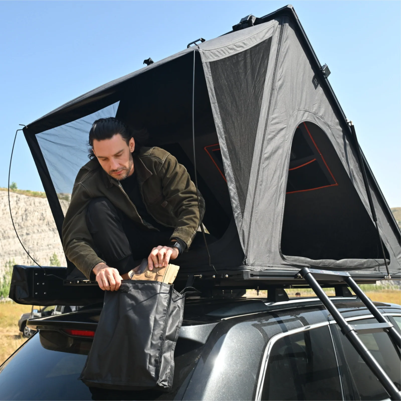 KingCamp ENDLESS 8 Aluminum Hardshell Rooftop Tent