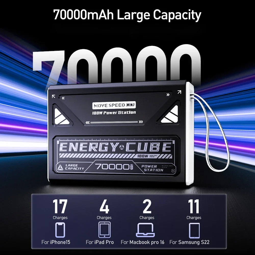 140W Portable Power Bank for Laptops