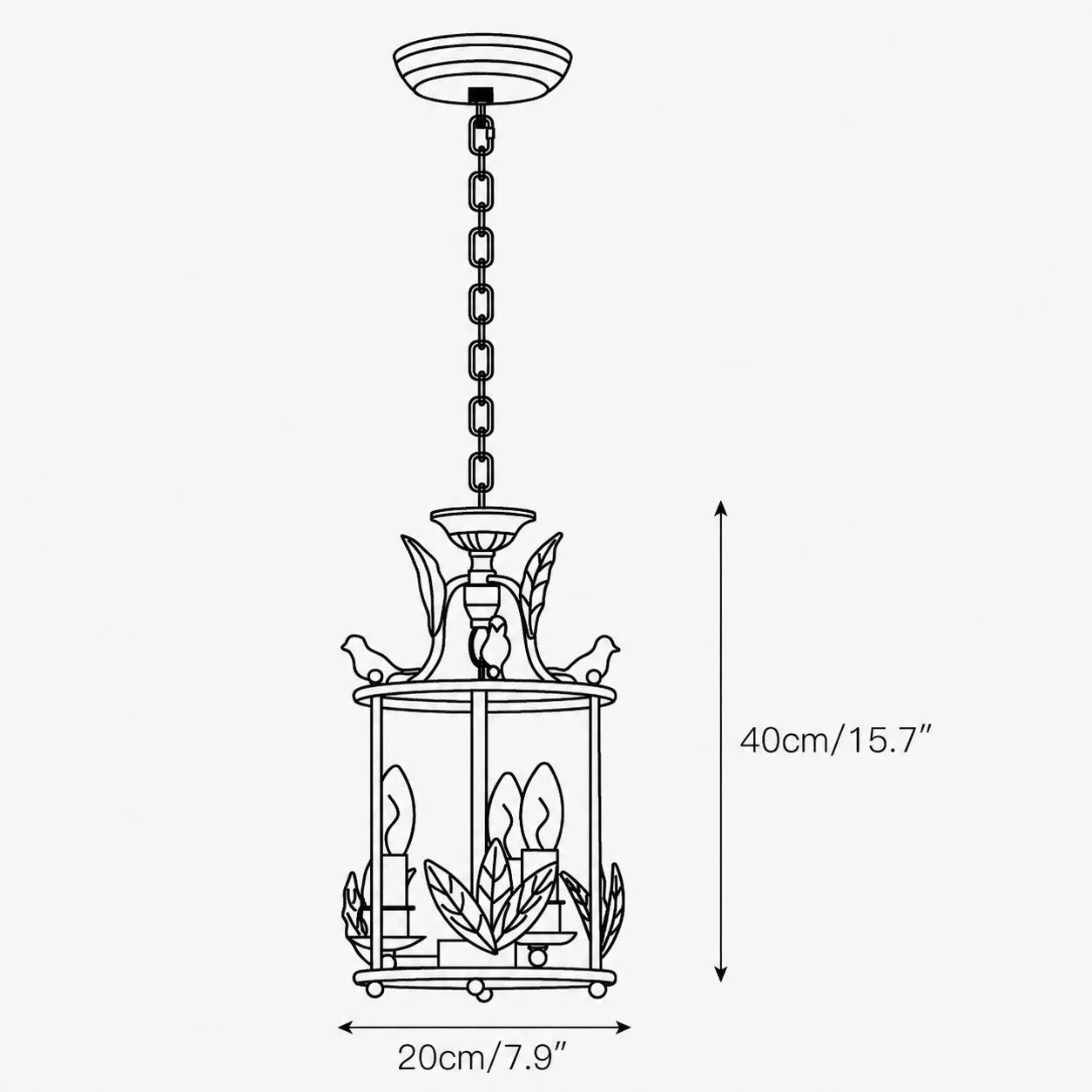 Versatile Adjustable LED Metal Pendant Light Fixture - Image 10