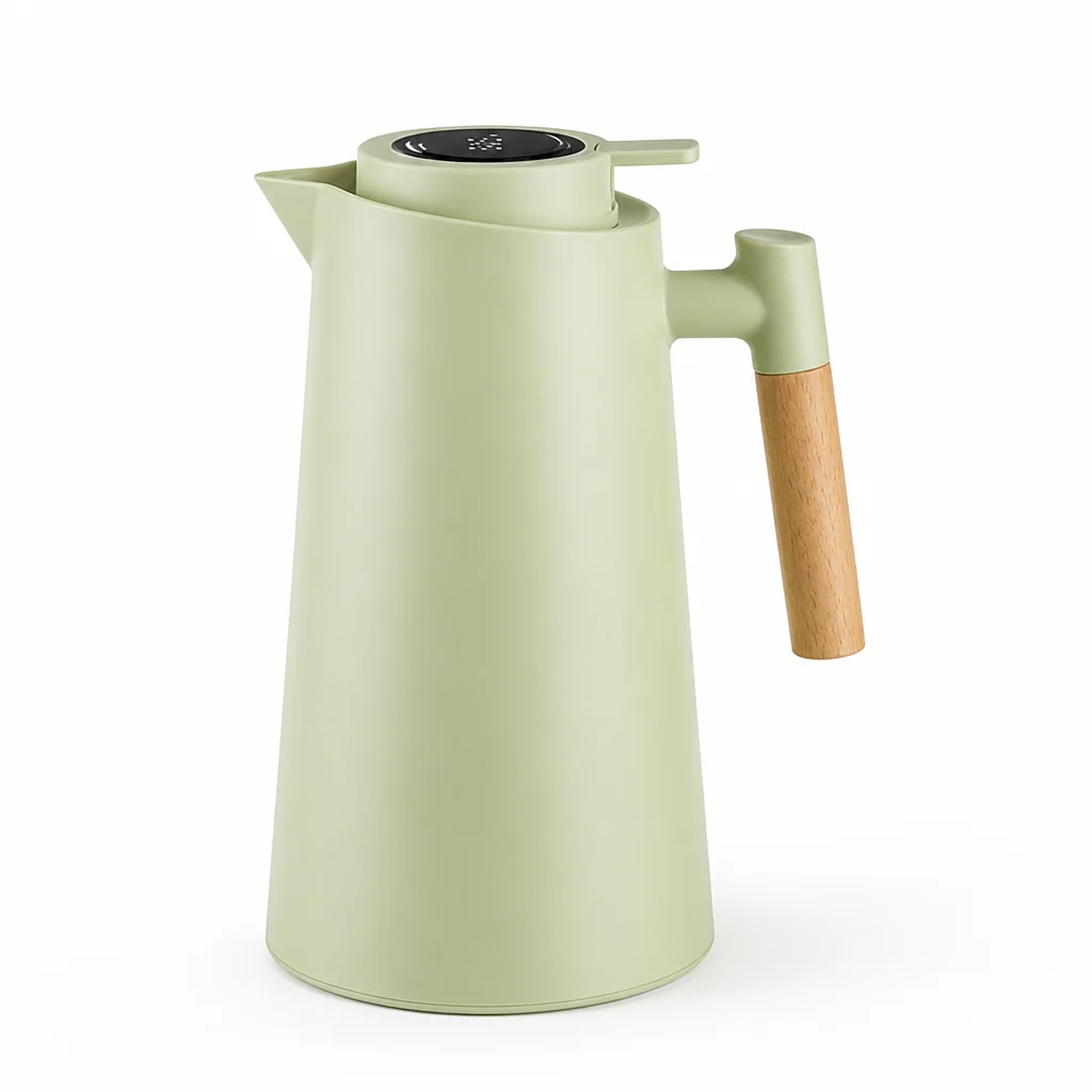 Thermos Flask LED Temperature Display Double-Wall Stainless Steel 1L - Image 2