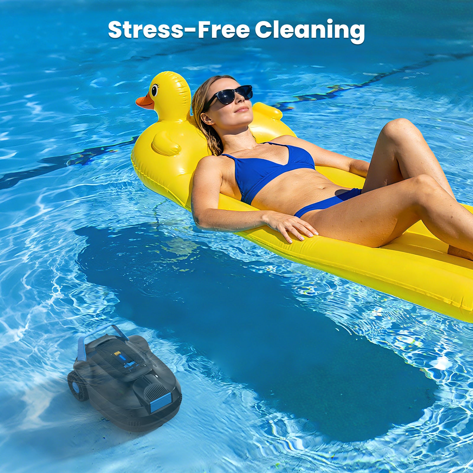 AIRROBO CP02 Cordless Robotic Pool Cleaner | 120-Min Runtime - Image 9