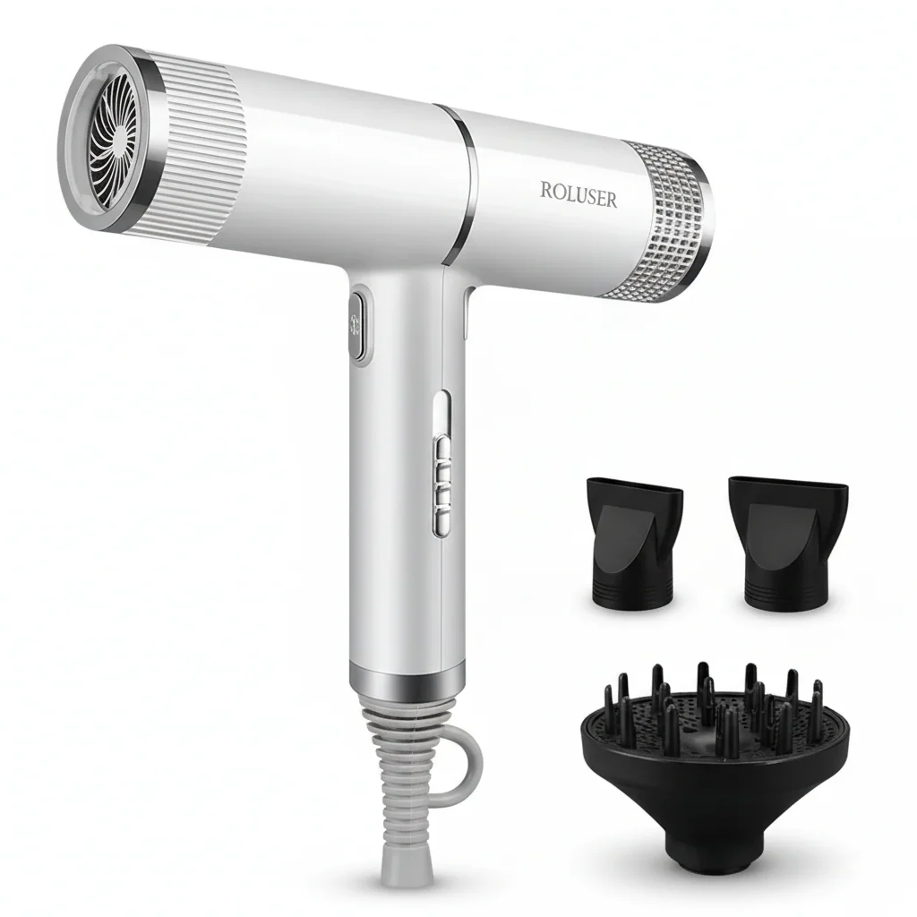 Ionic Hair Dryer with Luxe Finish