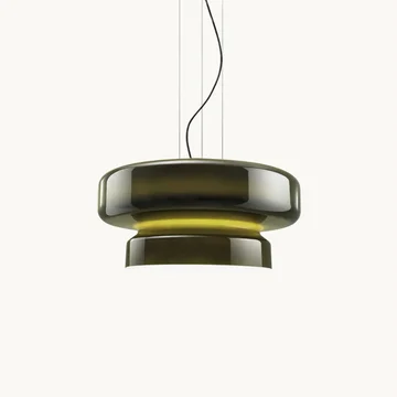Chic Glass Hanging Light for Modern Kitchens