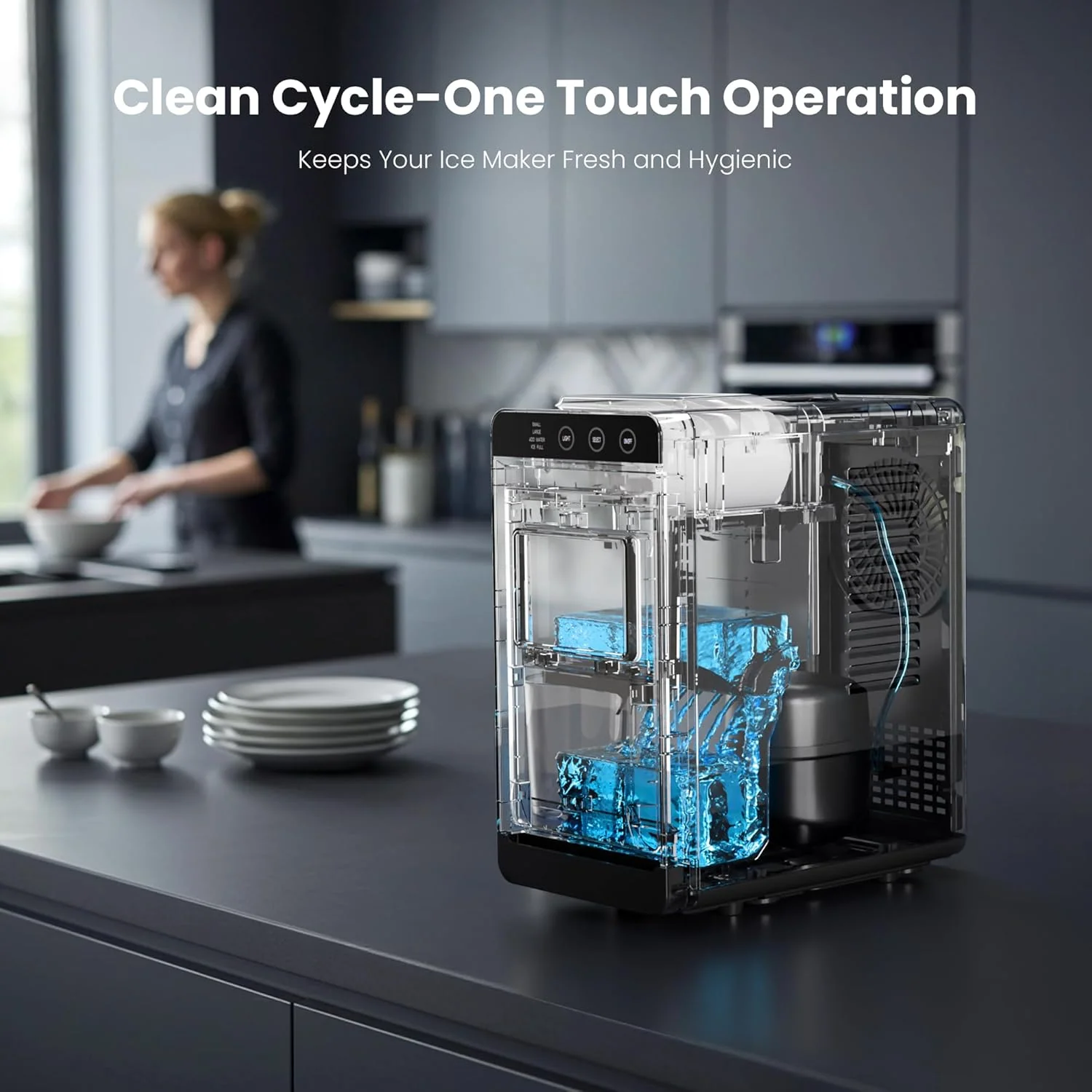 Kismile Ice Makers Countertop 58212RIM0 - Image 6