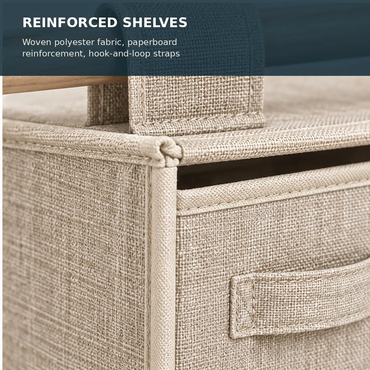 Hanging Closet Shelf Organizer - Image 5