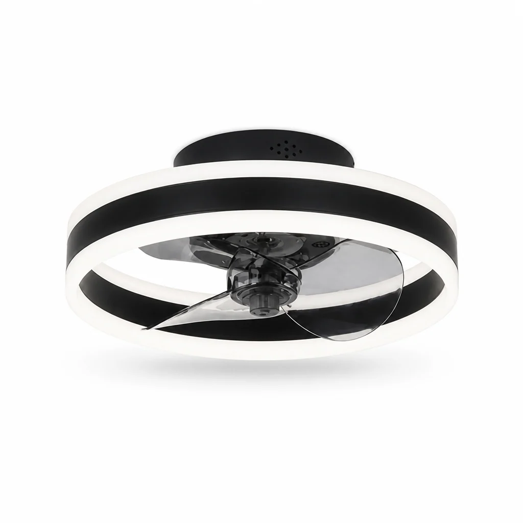 Flush Mount Ceiling Fan Dimmable LED Energy-Efficient - Image 10