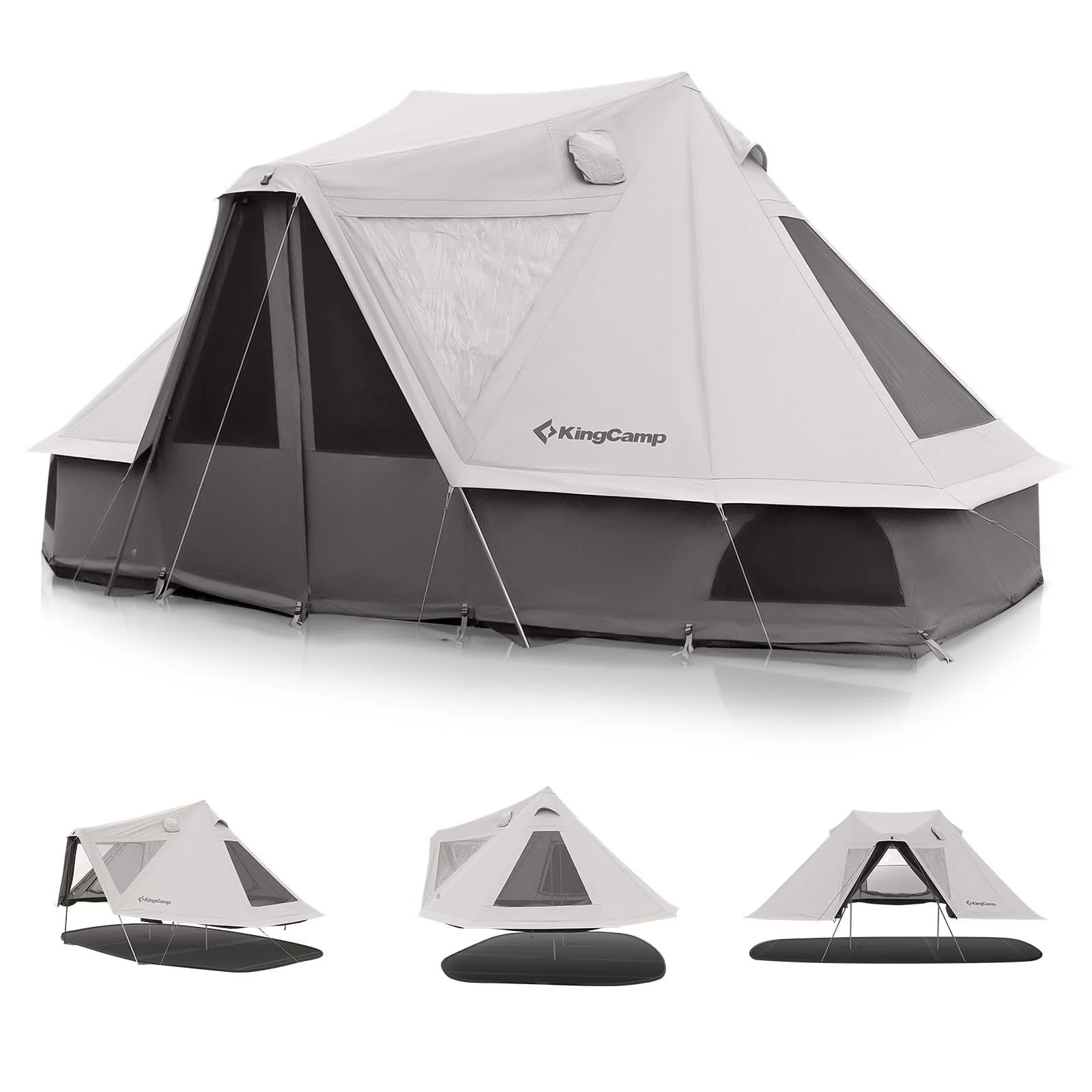 KingCamp KHAN Villa Tent with Free Inner Bundle