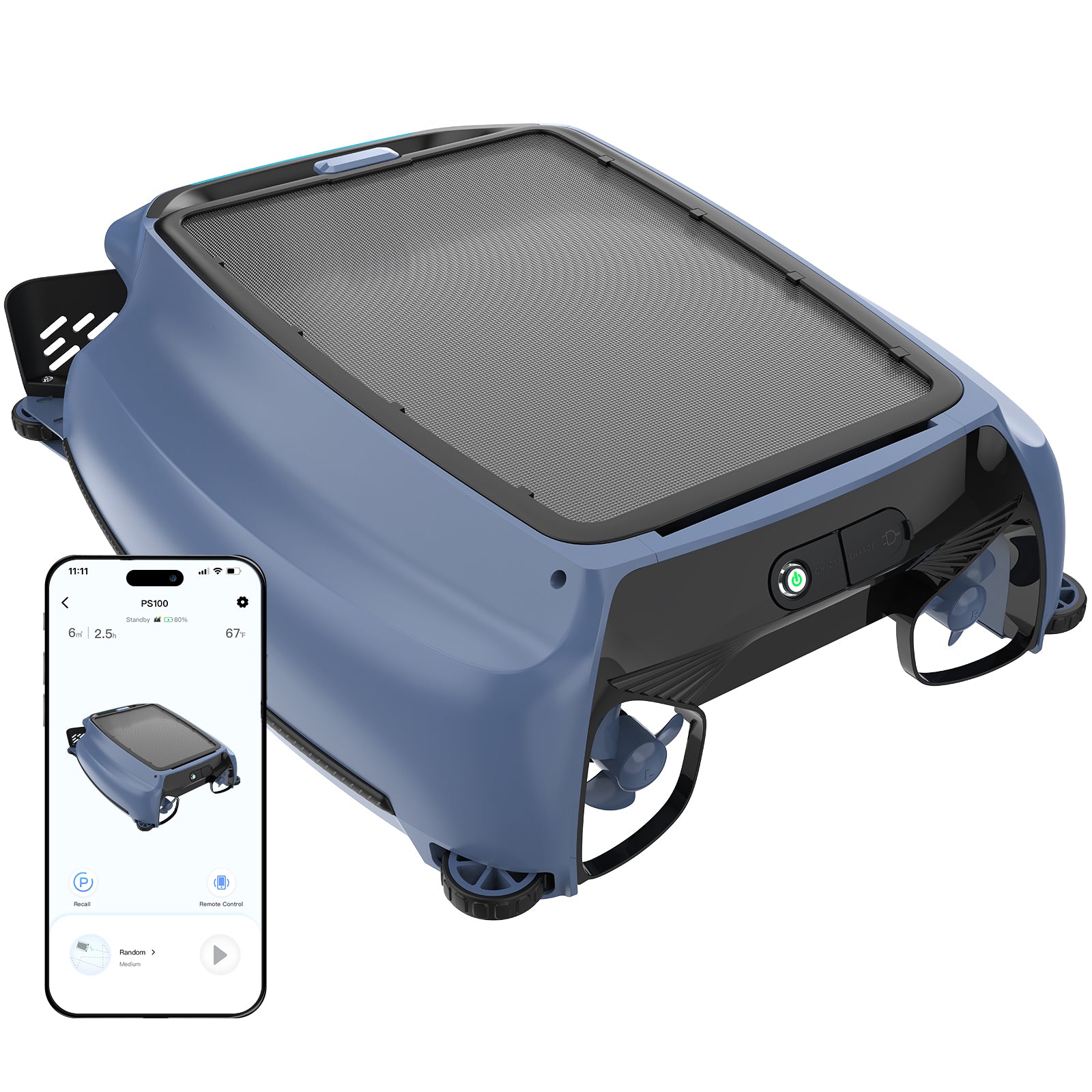 AIRROBO SP200 Solar Pool Skimmer – 24/7 Robotic Pool Cleaner