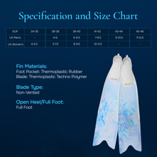 Blue Reef Freediving Fins