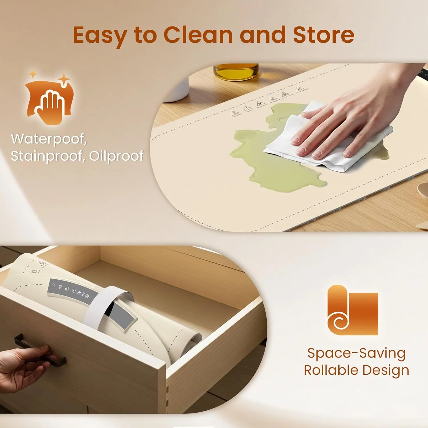 Kismile Food Warming Mat 29604KWB0 - Image 19