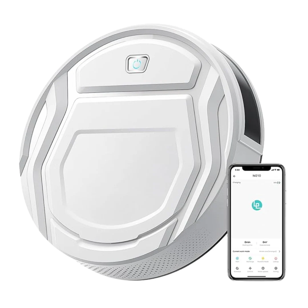 Vacuum Robot with Dual-Layer Filtration and 6 Cleaning Modes