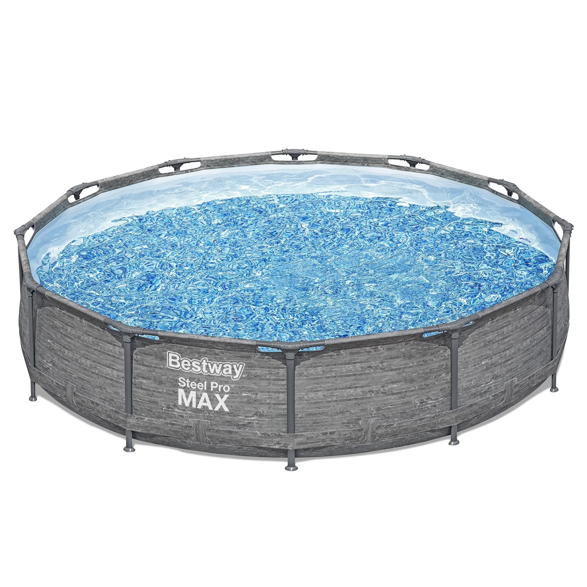 Bestway Steel Pro MAX 12' x 30" Above Ground Outdoor Swimming Pool Set - Image 8