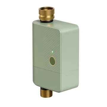Voice-Controlled Water Hose Timer with Brass Inlet and Outlet