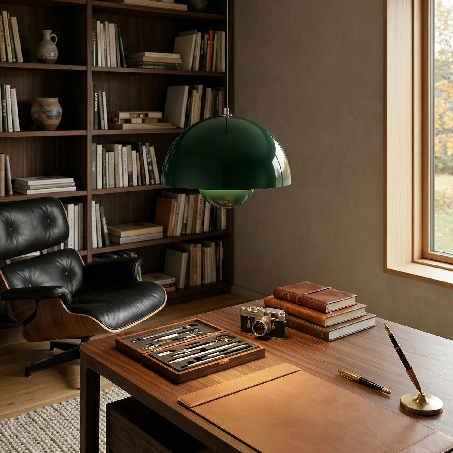 Stylish Pendant Light - Adaptable Mid-Century Inspired Design - Image 4