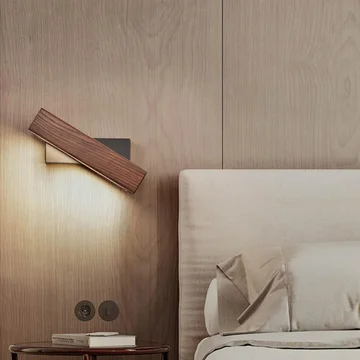 Sleek Rustic LED Wall Light for Modern Spaces
