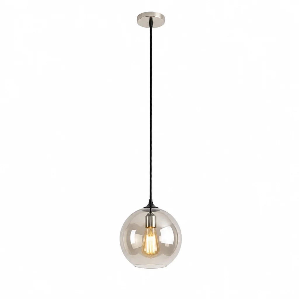 Pendant Light Metallic Gradient Glass Energy-Efficient LED - Image 4