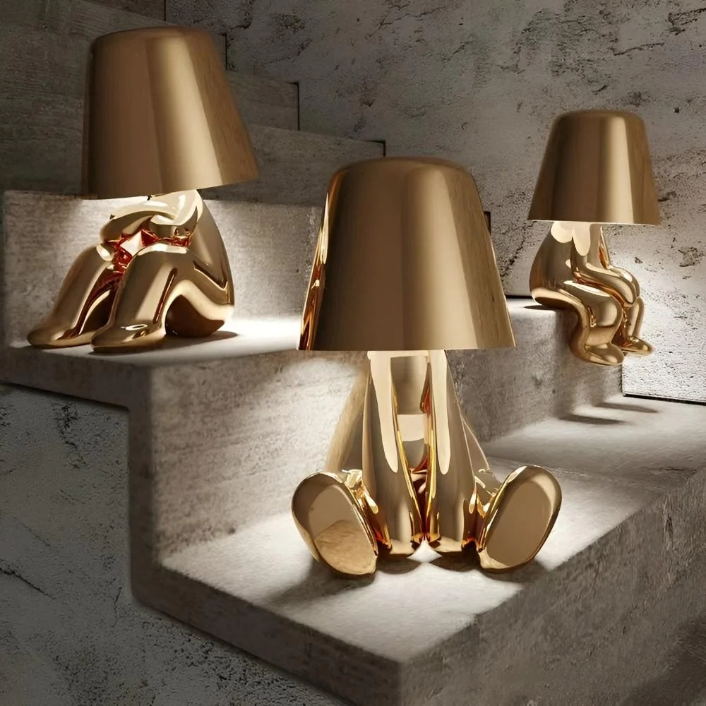 Table Lamp Cordless Touch-Dimmable USB Rechargeable
